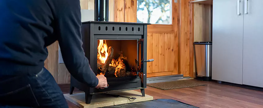 Open Hearth Wood Fireplace Installation in Sartell, MN